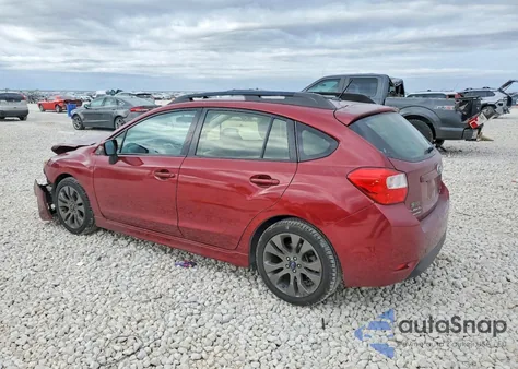 2016 Subaru Impreza Sport Premium from USA, damaged, VIN JF1GPAP63G8241756